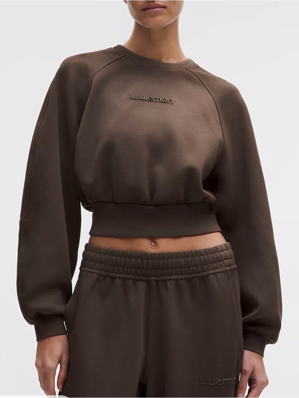 lululemon athletica Cropped Crew Smooth Spacer Pullover